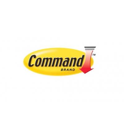 Command Self Adhesive Damage-Free Picture Hanging Removable Strips With Hold Capacity Up To 16 lb 7.2Kg White Large 60cm x 90cm Set of 4-Pcs 17206-ES
