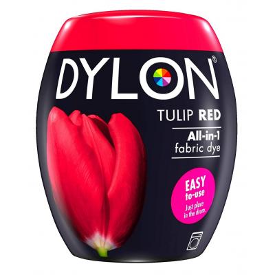 Dylon All in One Fabric Machine Dye Powder Pod For Homes Offices Hotels Restaurants Accessory Tulip Red 350g 2204434