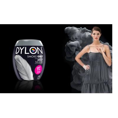 Dylon All in One Fabric Machine Dye Powder Pod Homes Offices Hotels Restaurants Accessory Smoke Grey 350g 2204433
