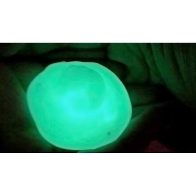 HGL Professor Marty Starter Putty Glow In The Dark Soft Mouldable Clay Slime Stress Reliever Restless Soft Fidget Toy Yellowish Green 30g 7cm x 2cm SV14224