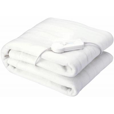 Daewoo Electricals White King Size Double Heated Blanket Electric Mattress Home Washable 220-240V AC 50Hz 120W 2250g 140cm x 150cm HEA1180