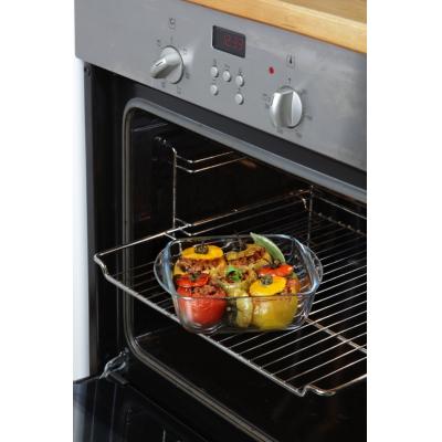 Pyrex Cook And Heat Square Roaster With Lid Transparent 0.35Ltr
