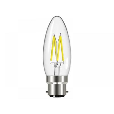 Energizer B22 470 Lumens Non Dimmable Candle Filament Led Bulb Warm White 4W S12868
