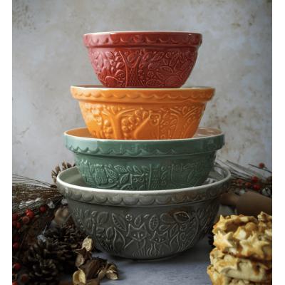 Mason Cash In The Forest Collection Made From Durable Earthenware Mixing Bowl Grey 12cm 2002 149