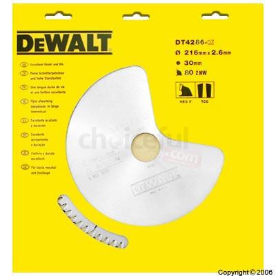 Dewalt Series Fourty Veneers Aluminium And Plastics Circular Saw Blade Silver 3mm x 250mm DT4286