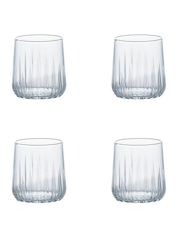 Ravenhead Arctic Strong and Durable Mixer Glasses Clear 30cl Pack of 4-Pieces 0041.536