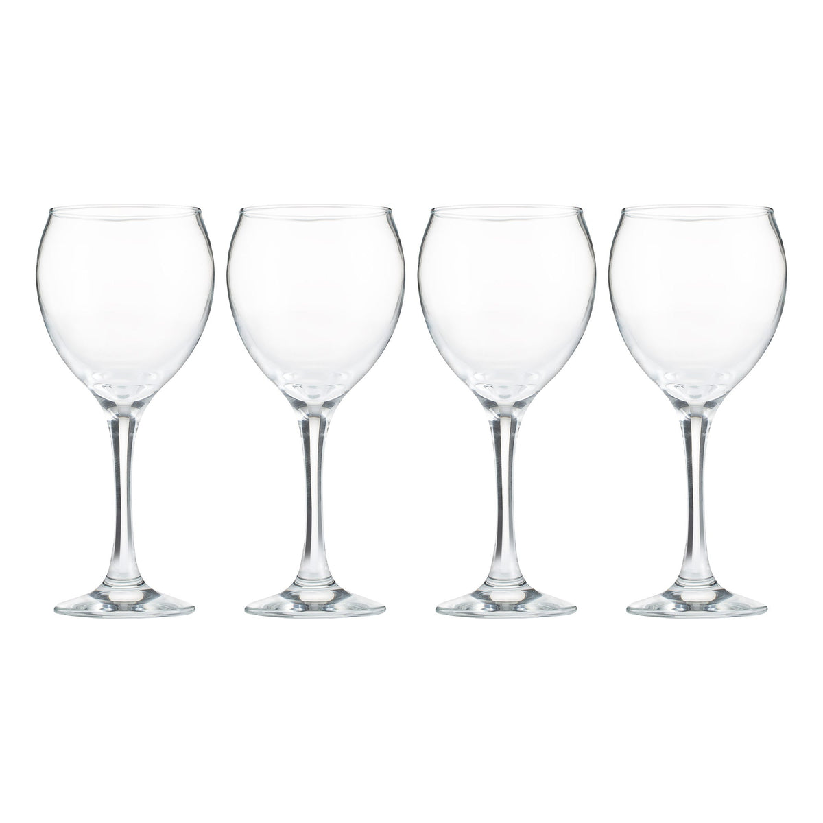 Ravenhead Strong and Durable Fresco Wine Glasses Clear 37.5cl Set of 4-Pcs 0041.439