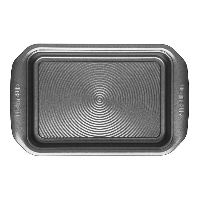 Circulon Hi-Low Groove Design PFOA Lead and Cadmium Free Non-Stick Coating Oven Tray Black Small 29 x 18 x 3cm 47124