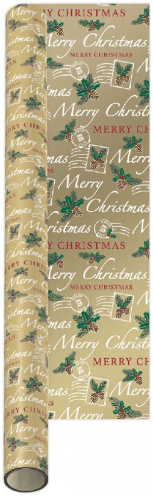 Design Group Christmas Gift Wrapping Paper Roll Multicolour 5Mtr x 69cm GW100