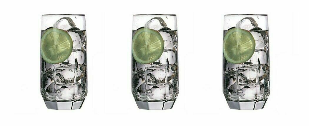Lav Sude Long Tumbler Clear 415CC 3Pk SUD345