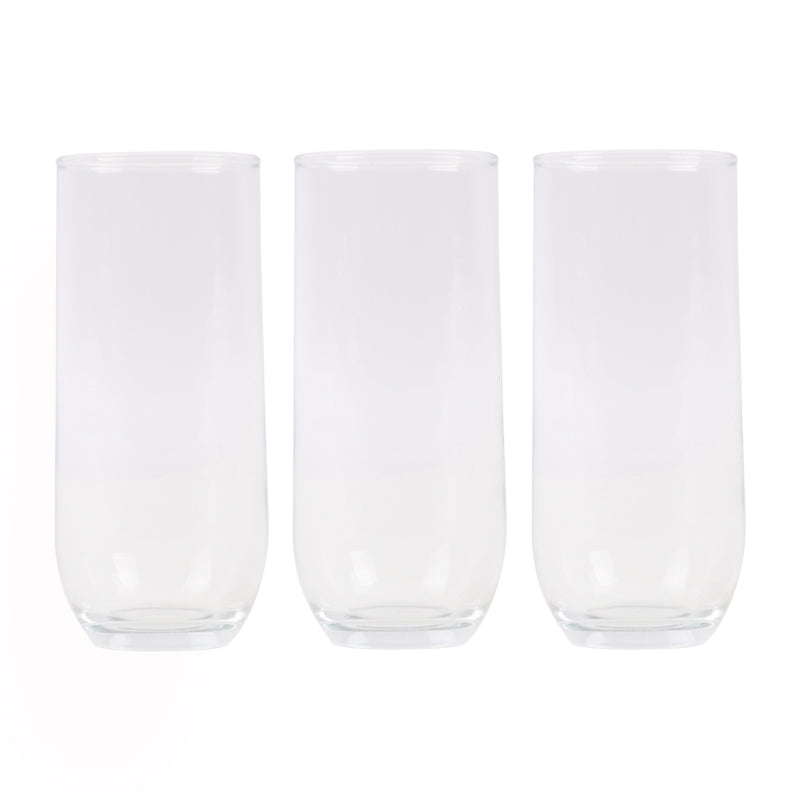 Lav Sude Long Glass Clear 315CC 3Pk SUD25