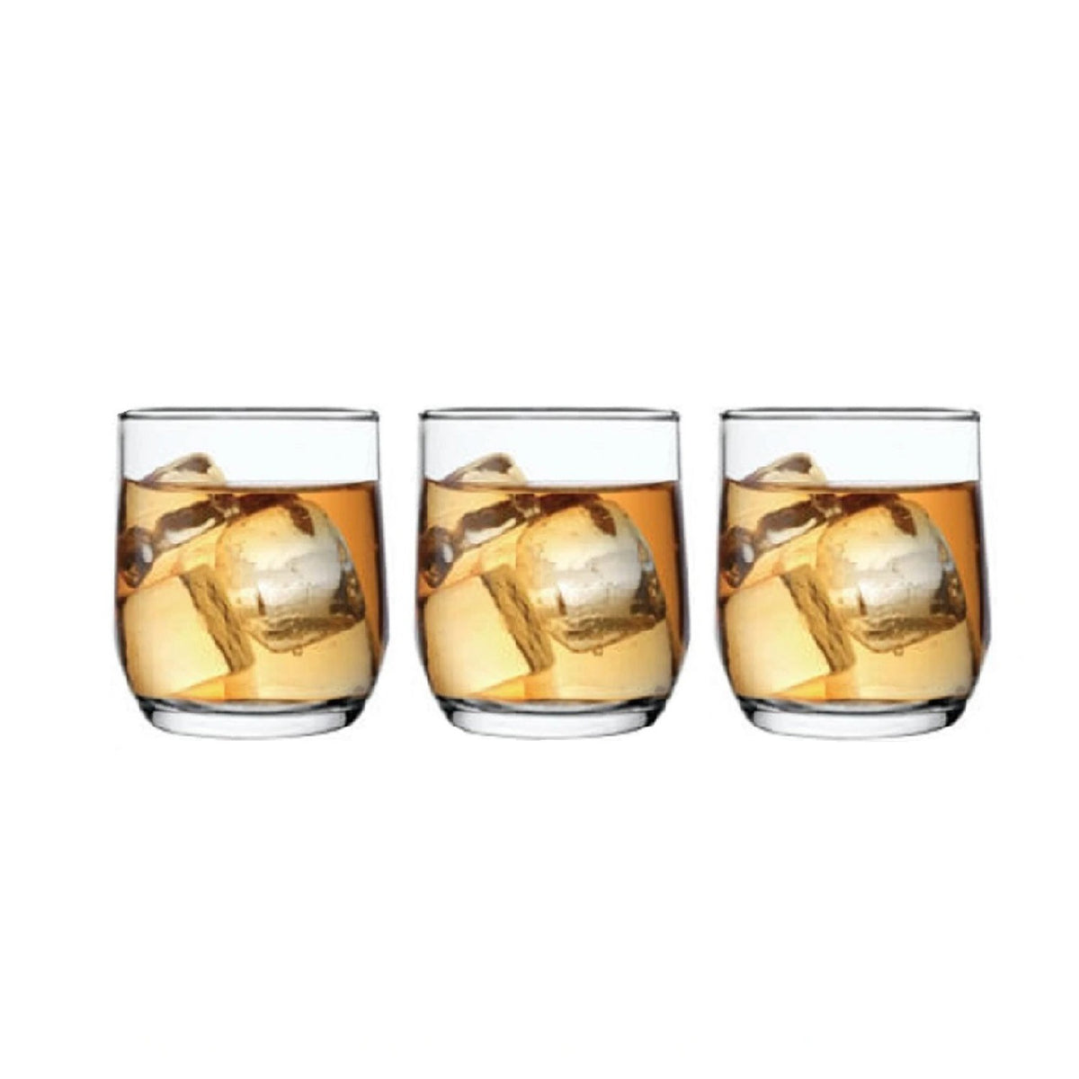 LAV Whisky Glasses Set Clear 3Pk 315cc TR-43-K-0026665
