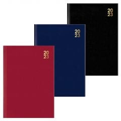 IG Design Group Hardback 2023 Diary Red A5 Size FSCBASC23