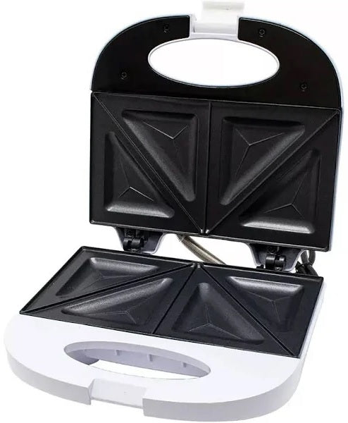 Daewoo Essentials Two Slice Sandwich Toaster With Non Stick Plate White H25 x W10.2 x D24cm SDA2456