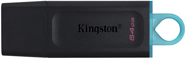 Kingston DataTraveler Exodia DTX 64GB Flash Drive USB 3.2 With Protective Cap and Keyring | Flash Memory Drive | Flash Memory Stick | 64GB