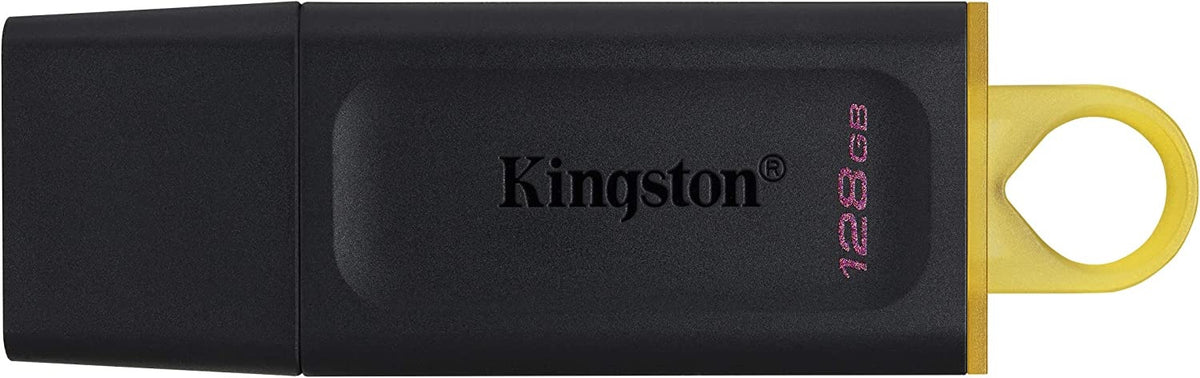 Kingston DataTraveler Exodia DTX 128GB Flash Drive USB 3.2 With Protective Cap and Keyring | Flash Memory Drive | Flash Memory Stick | 128GB