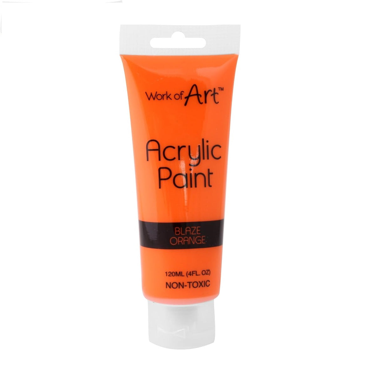 Tallon Work of Art Acrylic Paint Non-Toxic Waterproof Orange 120ml 6728