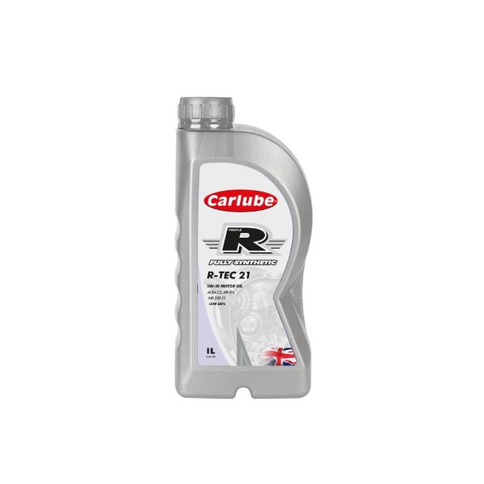Carlube Triple R Fully Synthetic 5W-30 R-TEC 21 Motor Oil 1Ltr KBW001