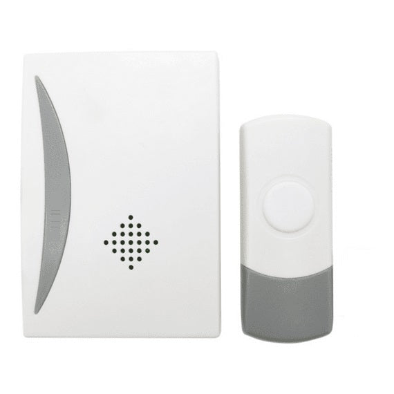 Daewoo Wire-Free Door Chime Kit Weather Resistant White ELA1163