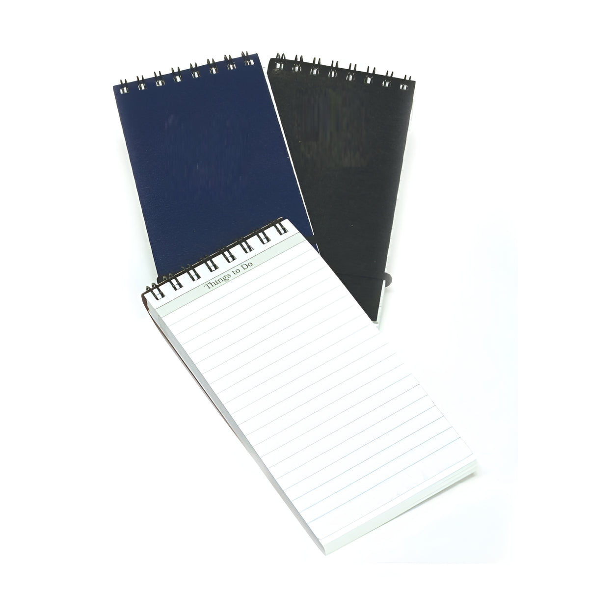Tallon Just Stationery Wiro Bound Notepad With Elastic Band Assorted 6104