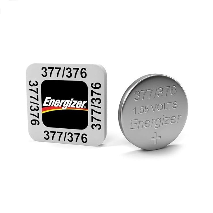 Energizer N377-376MD Watch Batteries Silver 155V SR626SW