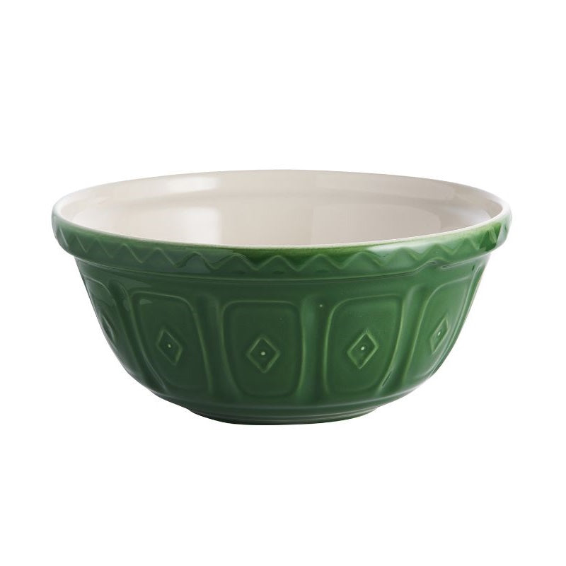 Mason Cash Ceramic Mixing Bowl Green 29cm 2002.204 | Made from Earthenware