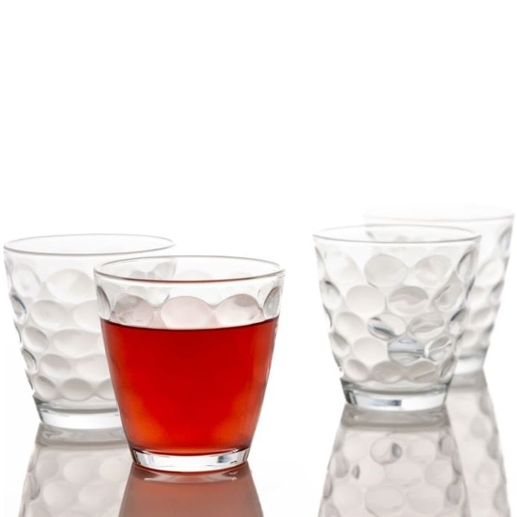 Ravenhead Essentials Strong and Durable Disco Mixer Glasses Clear 300ml Pack of 4 0040.012 | Dishwasher Safe | Dishwasher Stackable | Perfect for Everyday Use