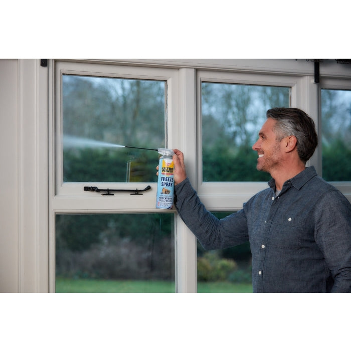 Zero In Freeze Spray Knockdown Insect Killer Blue 500ml ZER569 | Ultra Power | 100 Percent Poison Free | Control Wasps | Hornets and Biting Insects | Both for Indoor and Outdoor Use