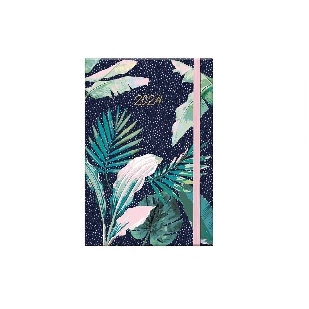 Design Group 2024 A5 Week to View Diary Multicolour SCOF24