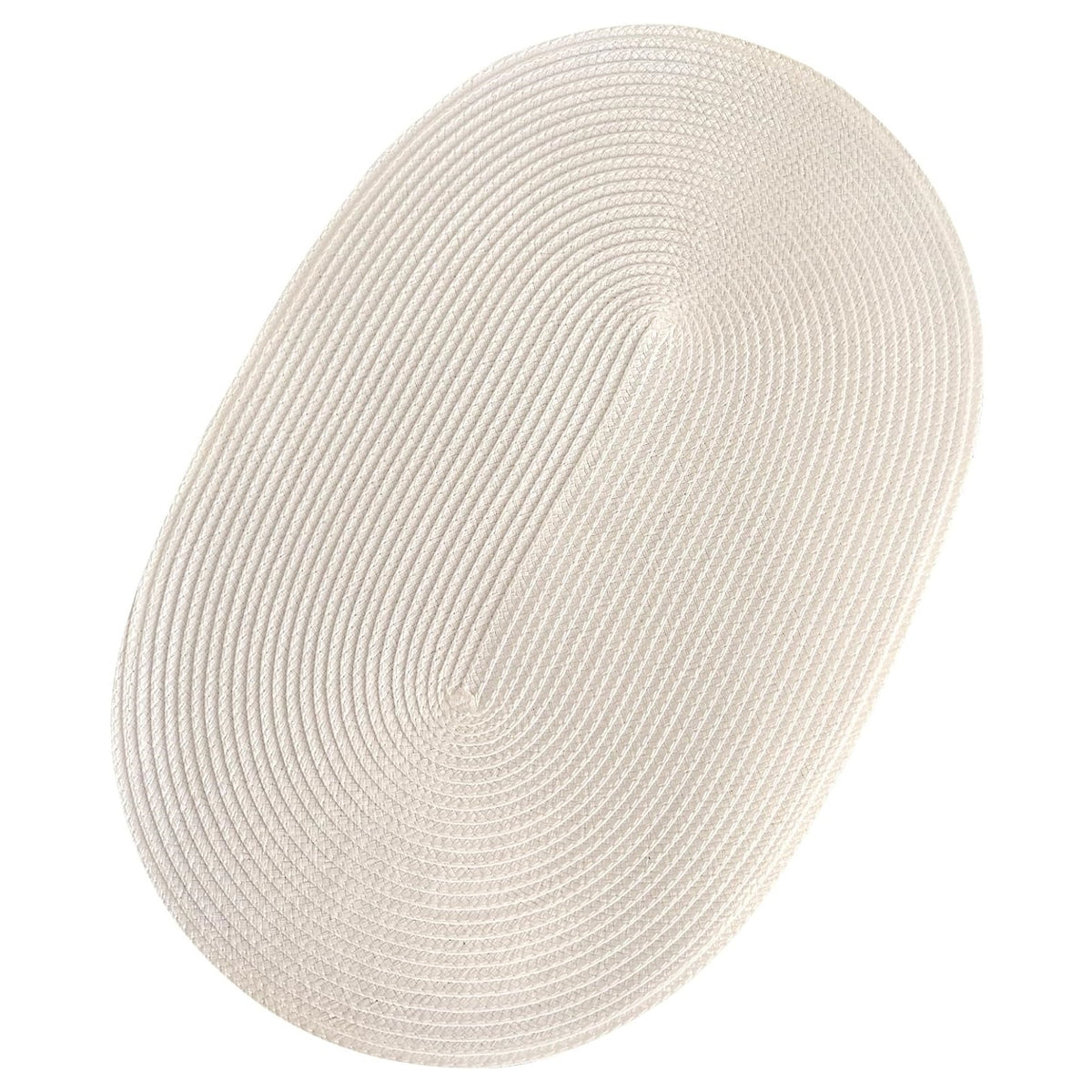 Home and Styling Oval Placemat Cream 44cm x 29cm 137358