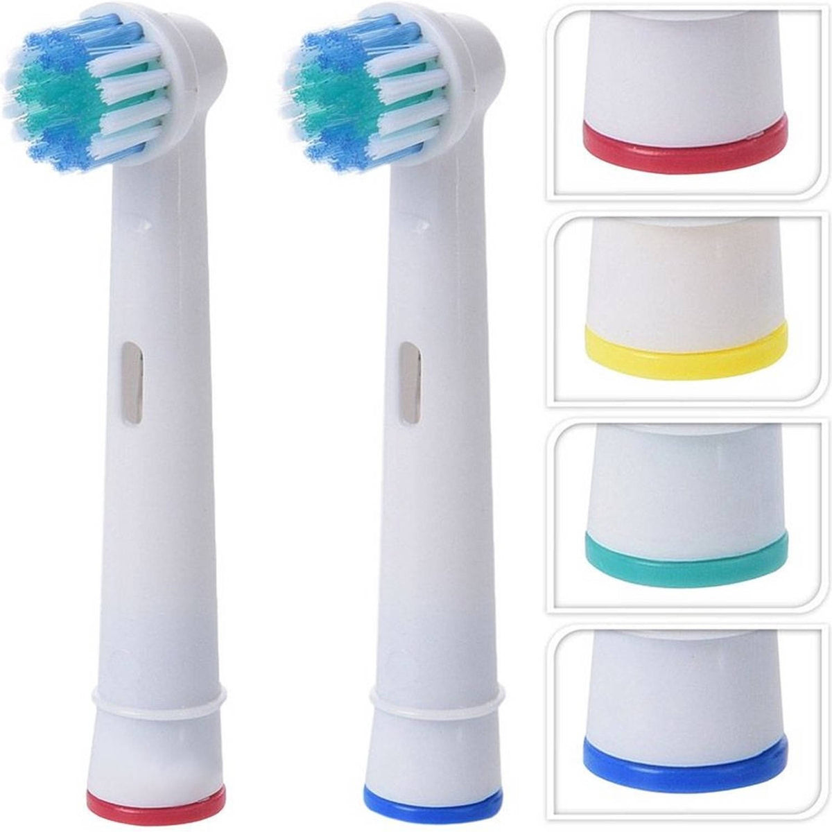 Excellent Dental Care Electric Tooth Brush Set Assorted Pack of 4 137850