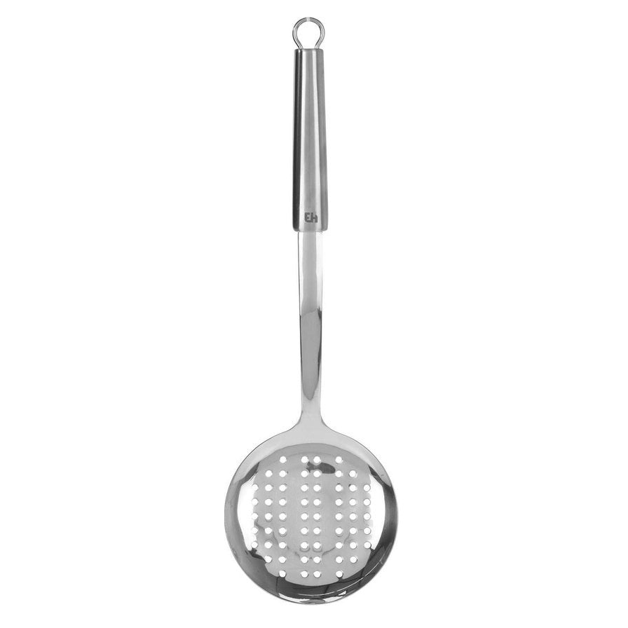 Excellent Houseware Stainless Steel Skimmer Silver 36cm 047704 | Dishwasher Safe | Easy to Clean | High Quality Mirror Polish | Heat Resistant and Rustproof