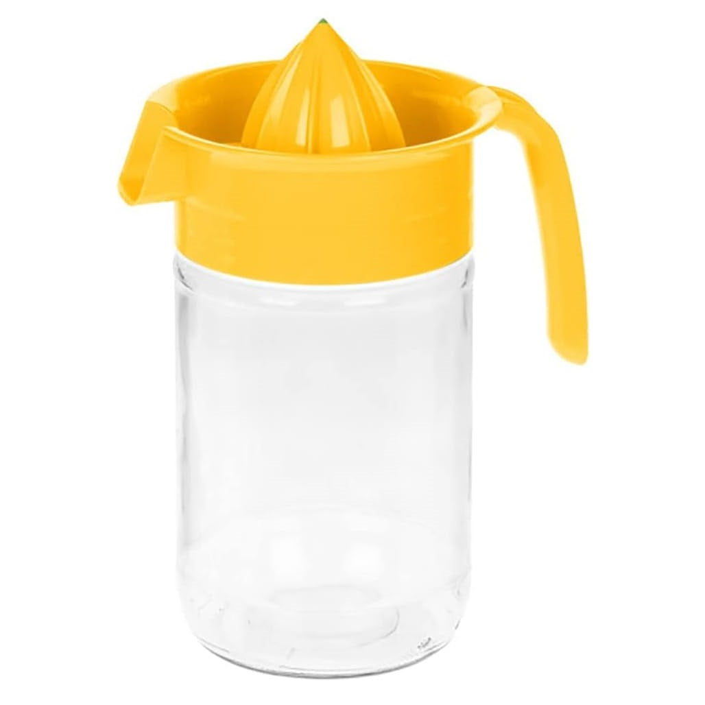 Excellent Houseware Citrus Lime Juicer Transparent and Yellow 660ml 090438