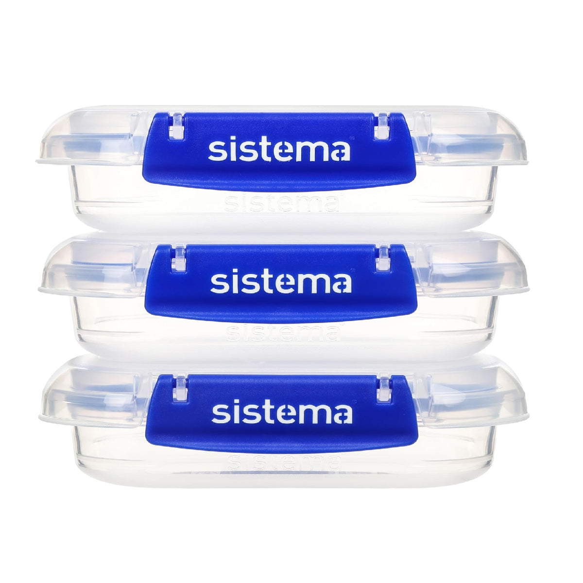 sistema-klip-it-plus-rectangular-food-storage-box-clear-180ml---6.20oz--pack-of-3-881523--leak-proof--phthalate-free--bpa-free