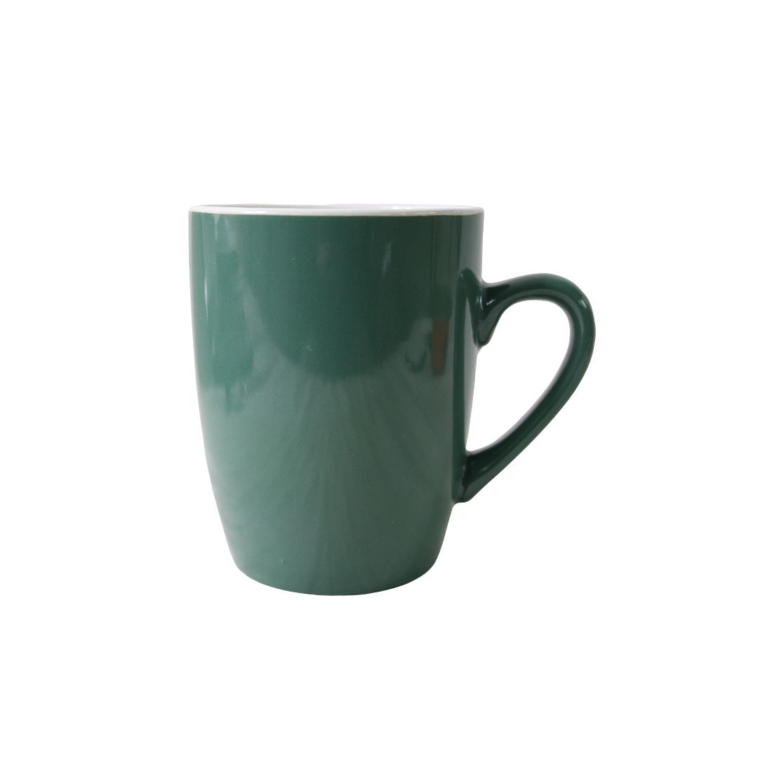 Stoneware Mug Green 380ml 048539