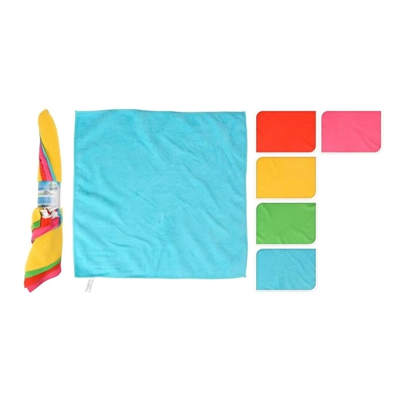 Ultra Clean Microfibre Cloths Assorted 40cm x 40cm Set of 5 114609 | Super Absorbent