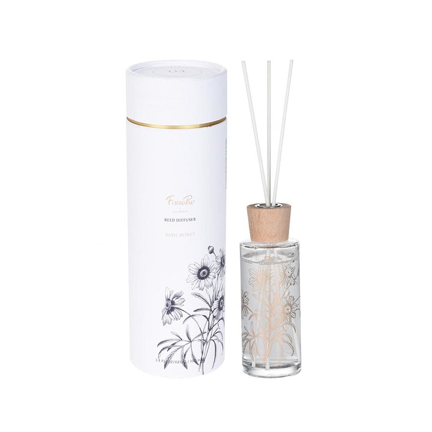 Aroma Di Rogito Basil Honey Perfume Diffuser Clear 100ml 073928 | 6 x Scents