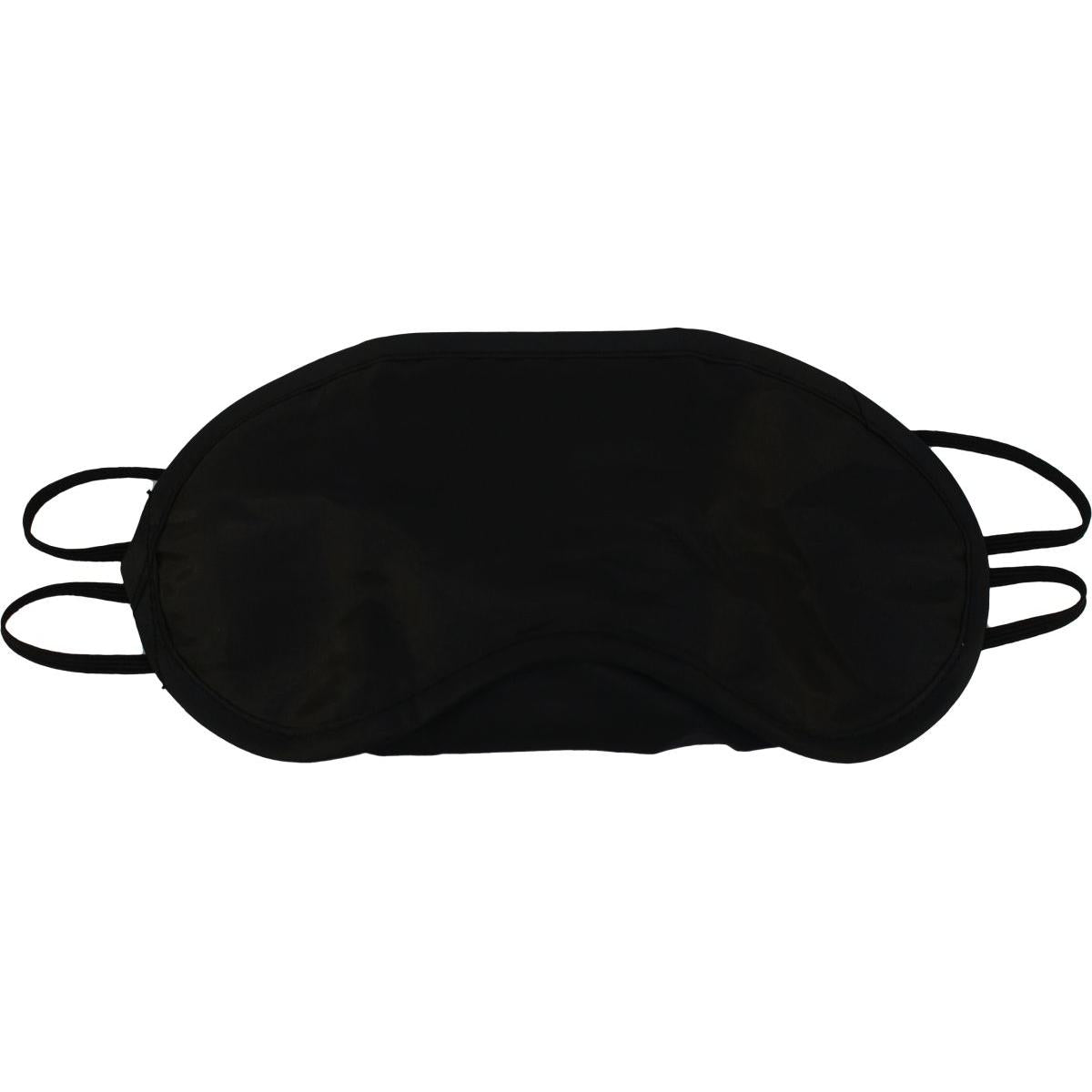 PR World Sleeping Mask and Ear Plug Set Black and Orange 099563