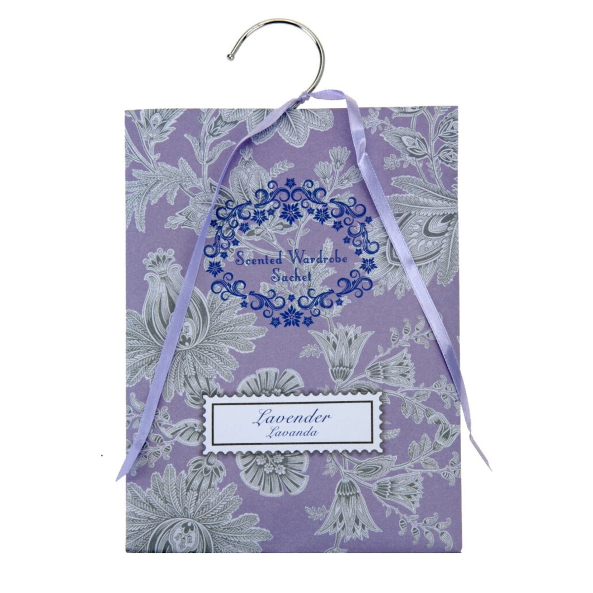 Scented Wardrobe Sachet Lavender Home Fragrance Hanger 50g 069611