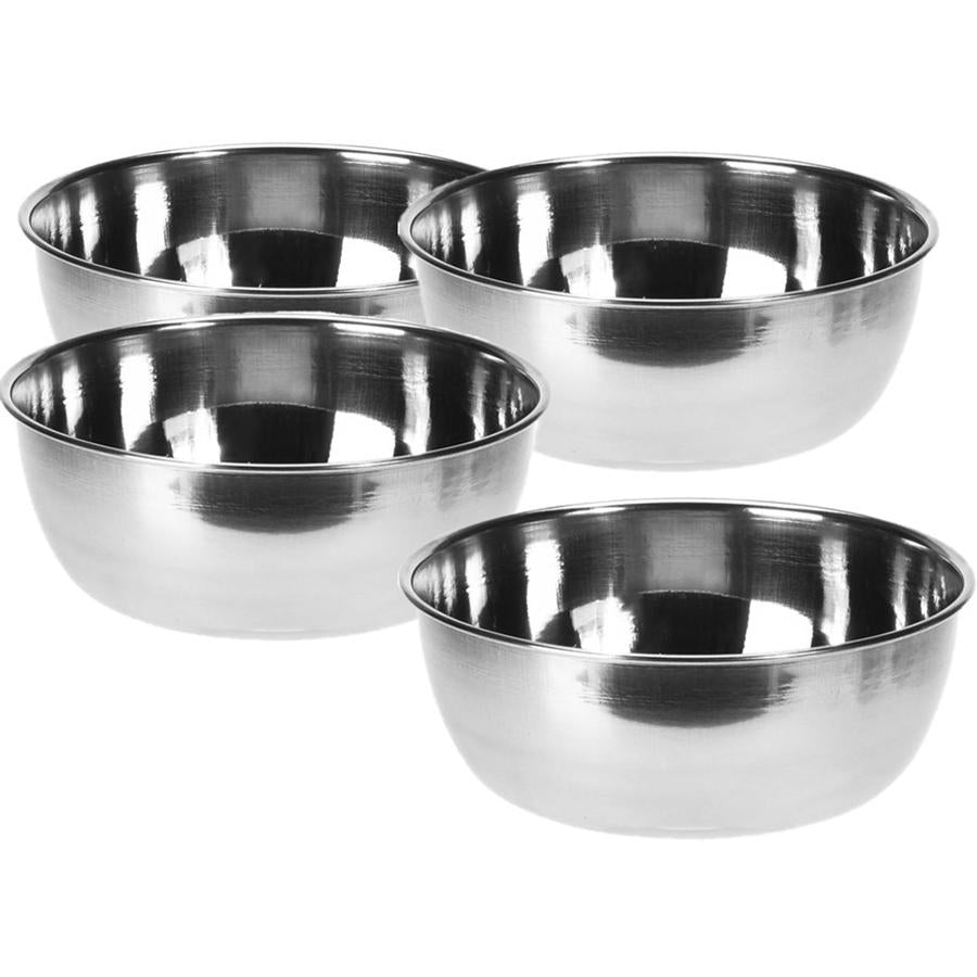 Excellent Houseware Bowl Set Stainless Steel 4cm x 11cm 150ml Pack of 4 084310