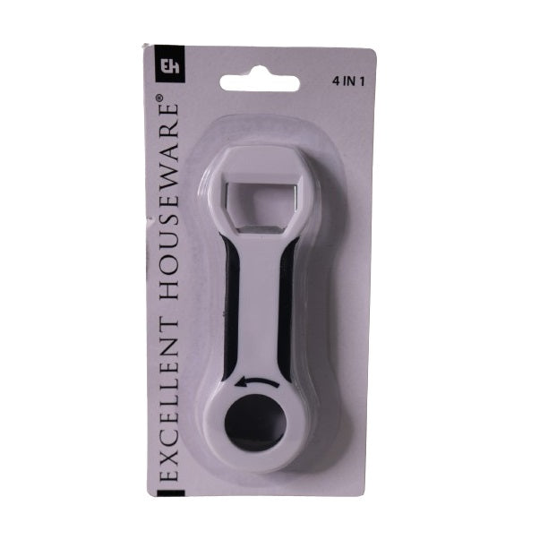 Excellent Houseware 4 in 1 opener White and Black 102775