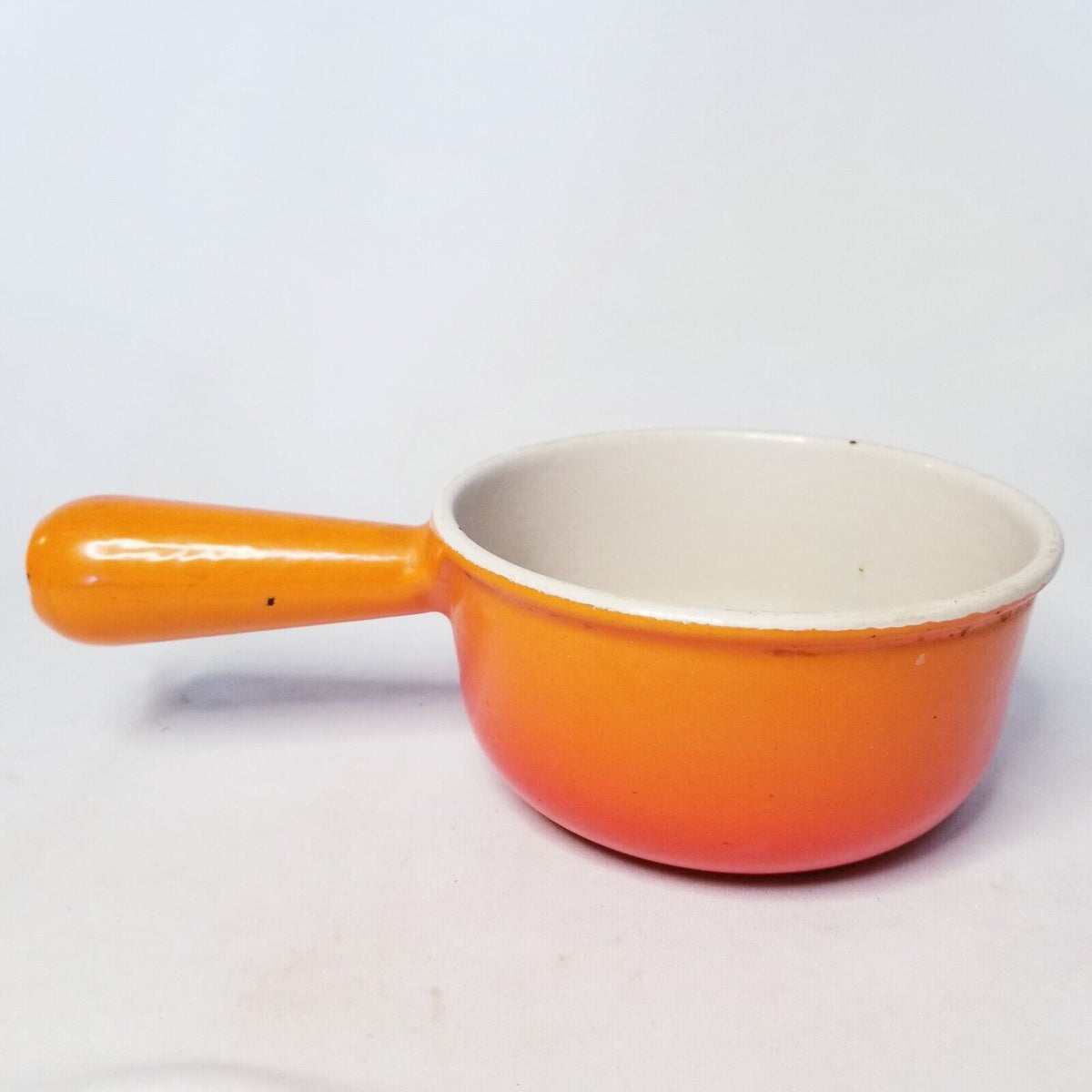 Porcelain Sauce Bowl Orange 90ml Q51