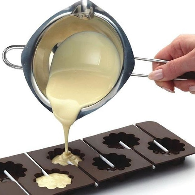 Excellent Houseware Stainless Steel Melting Pot Chrome 14cm 112800