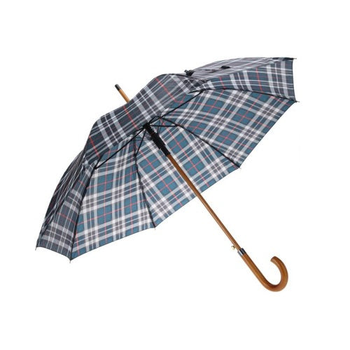 Pioneer Automatic Polyester Walking Umbrella Assorted 105cm x 90cm 066361