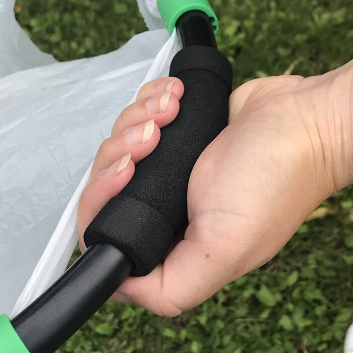 STV Defenders Handy Bin Bag Holder Black STV331 | Soft Grip Handle | Lightweight
