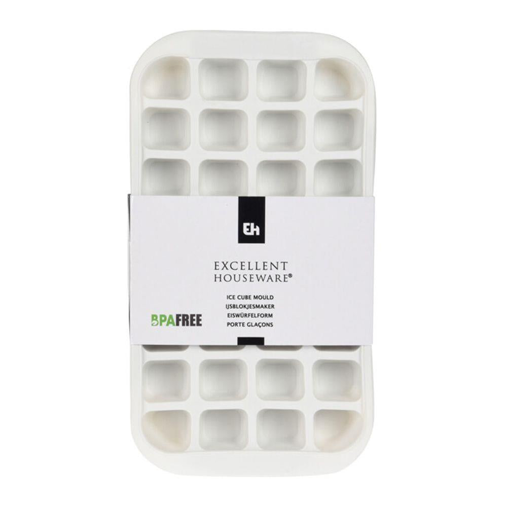 Excellent Houseware Ice Cube Mould White 093403 | BPA Free