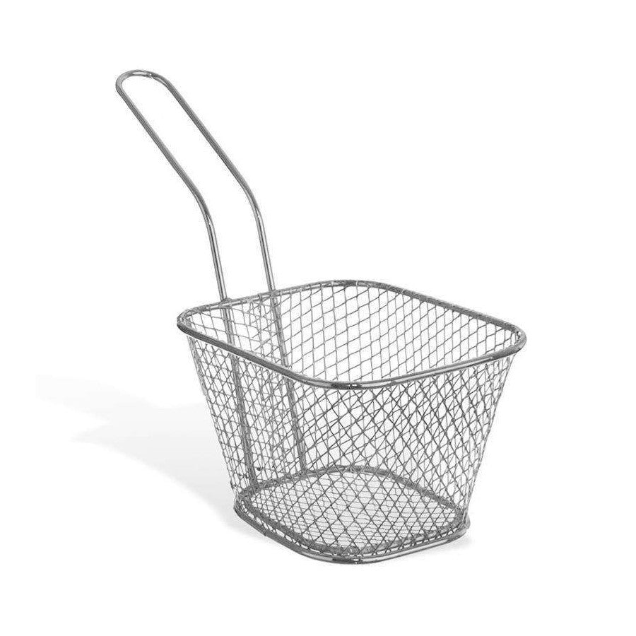 Excellent Houseware Small Frying Basket Chrome 10cm x 8cm x 7cm 083853
