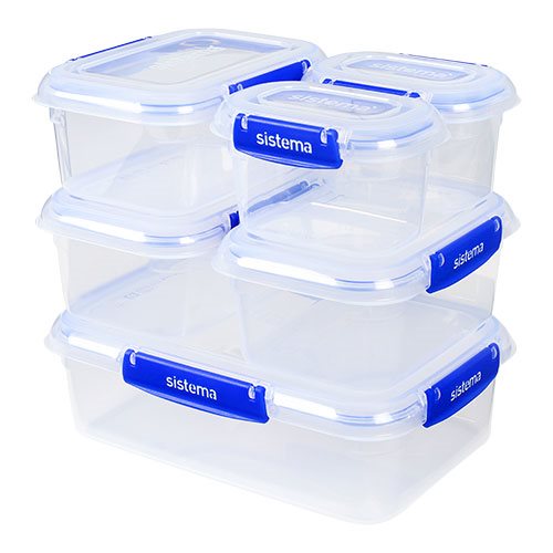 sistema-klip-it-plus-plastic-food-storage-container-set-clear-pack-of-6-19052023--2x-400ml--3x-1ltr--1x-2.2ltr