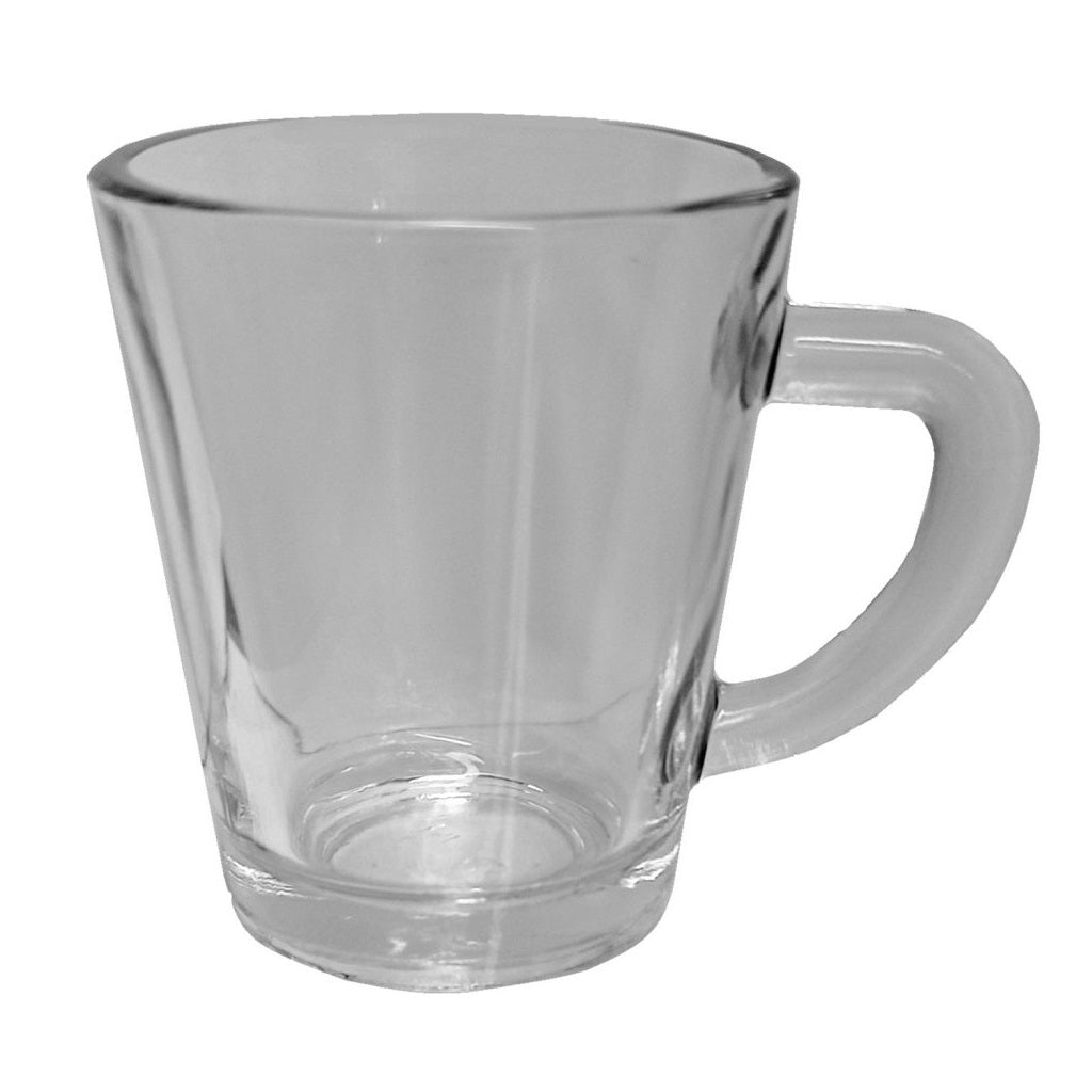 Excellent Houseware Espresso Glass Set Clear 70ml Pack of 6 069182