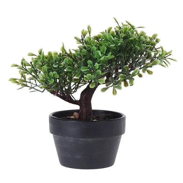 Botanical Decoration Artificial Bonsai Tree Green 074552
